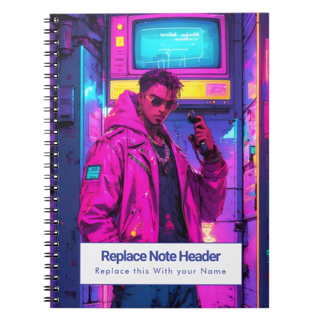 Cuaderno Personalizado con Tema de Anime (Frente)