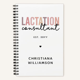 Cuaderno Personalizado Consultor Especialista en Lactancia 