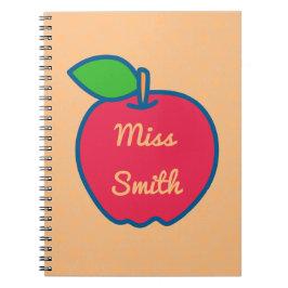 Cuaderno personalizado cualquier profesor conocido