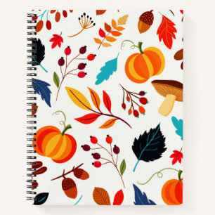 Cuaderno Personalizado de Abundance de otoño