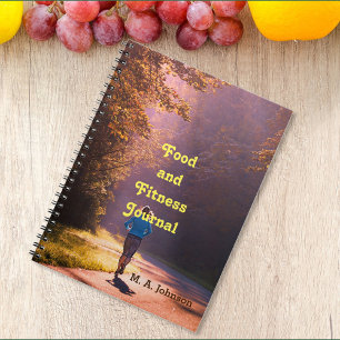 Cuaderno personalizado de alimentación y fitness
