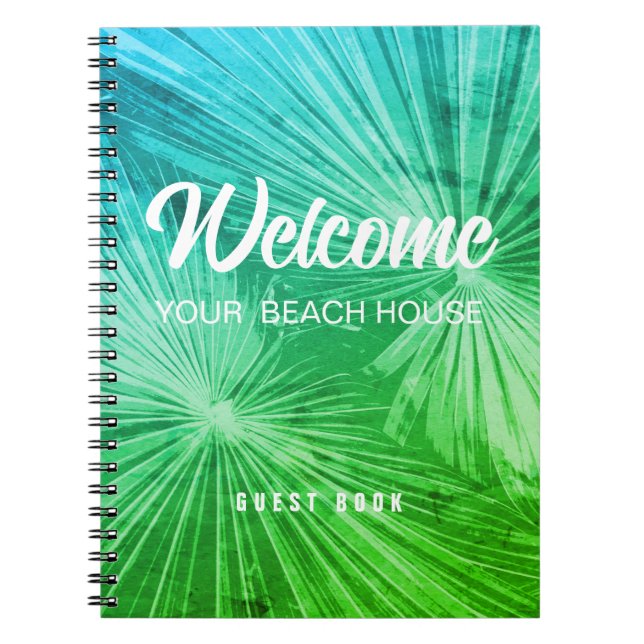 Cuaderno Personalizado de alquiler de propiedades vacaciona (Frente)