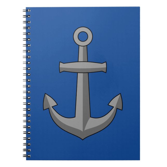 Cuaderno Personalizado de anclaje de barco (Frente)