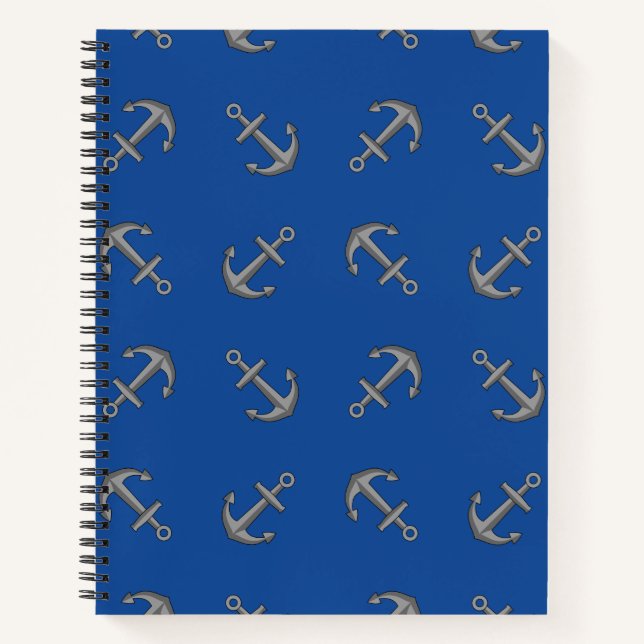Cuaderno Personalizado de anclaje de barco (Anverso)