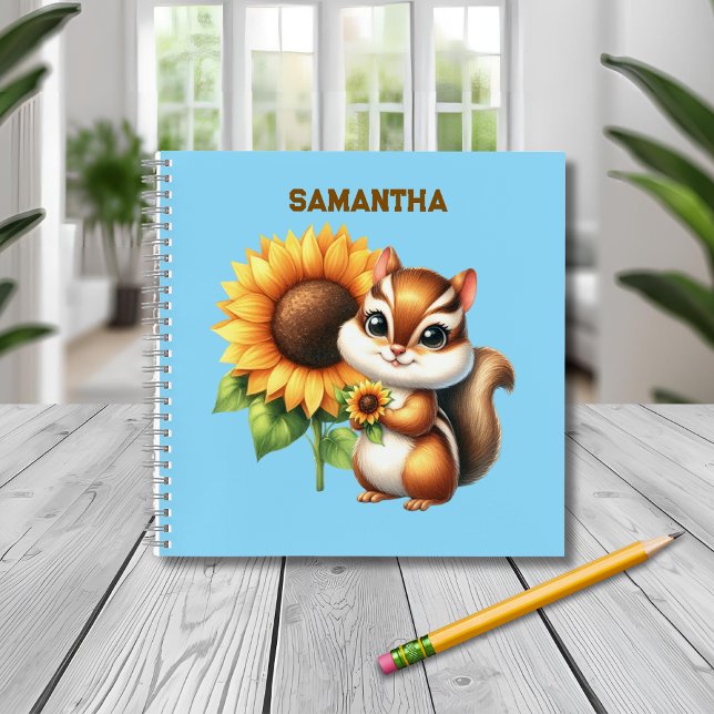 Cuaderno Personalizado de Ardilla Listada (Subido por el creador)