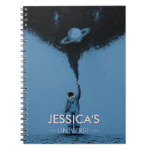 Cuaderno Personalizado de Astronauta Espacial