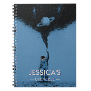 Cuaderno Personalizado de Astronauta Espacial