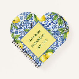 Cuaderno Personalizado de Baldosa Siciliana y Limó