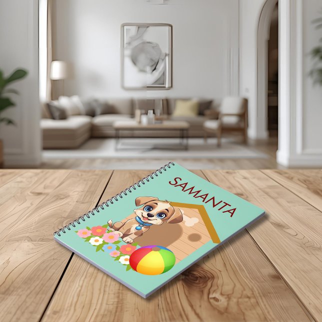 Cuaderno Personalizado de Cachorro (Subido por el creador)