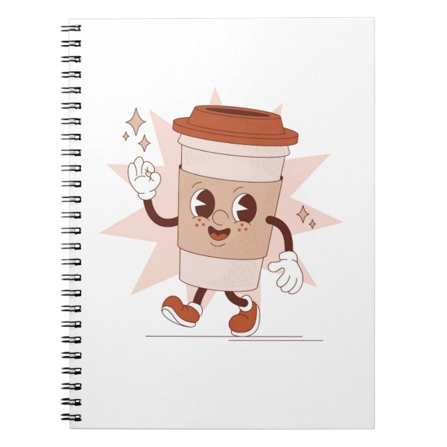 Cuaderno Personalizado de café de juego suave (Frente)