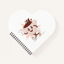 Cuaderno Personalizado de café gracioso