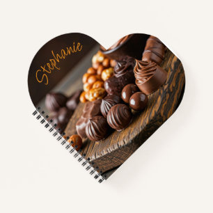 Cuaderno Personalizado de Caramelo de Chocolate