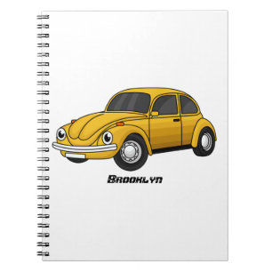 Cuaderno Personalizado de coche clásico