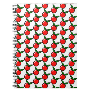 Cuaderno Personalizado de cocina divertida de Apple Cherry 