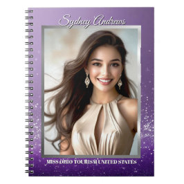 Cuaderno personalizado de concurso de belleza con