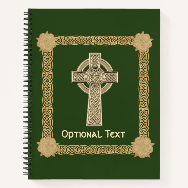 Cuaderno Personalizado de cruces celtas (Anverso)