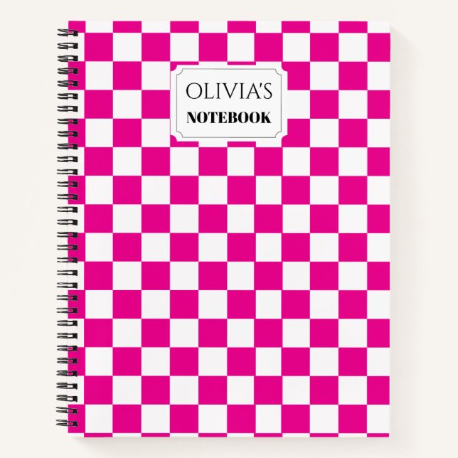 Cuaderno Personalizado de Cuadrícula (Anverso)