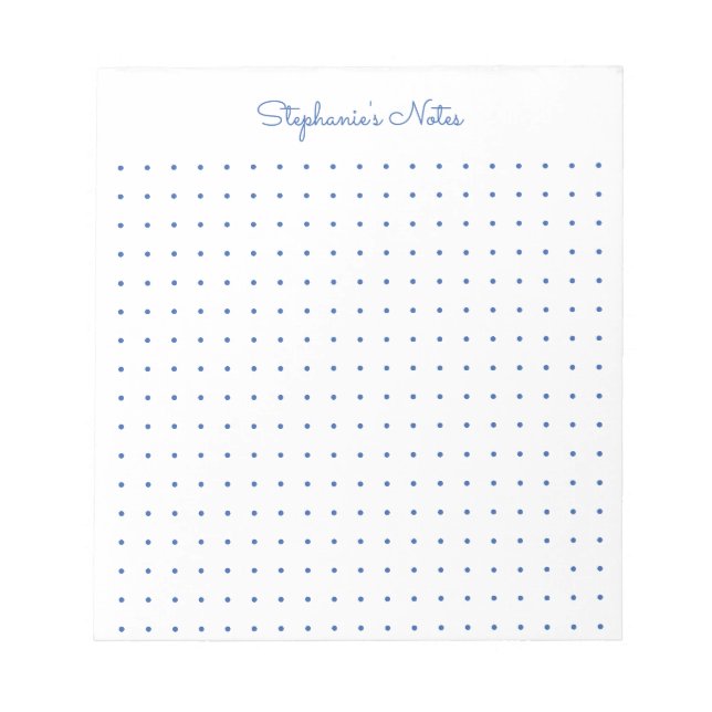 Cuaderno Personalizado De Cuadrícula De Puntos Tre (Frente)