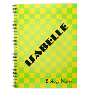 Cuaderno Personalizado de Cuadrícula Retro de los 