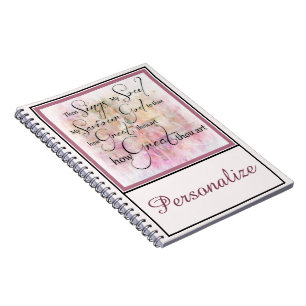 Cuaderno personalizado de Cuán grande eres