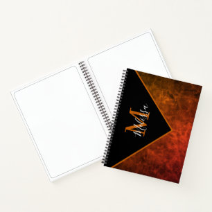Cuaderno personalizado de cuero crudo personalizad