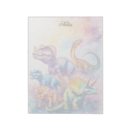 Cuaderno Personalizado de Dino Adorable