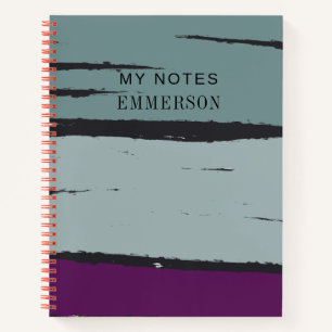 Cuaderno Personalizado de diseño moderno y contemporáneo Te
