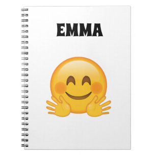 Cuaderno personalizado de Emoji de Emma