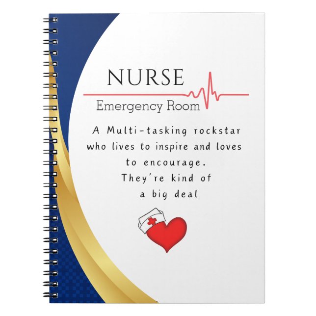 Cuaderno personalizado de especialidad de enfermer (Frente)