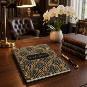 Cuaderno personalizado de estilo bordado