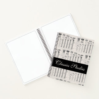 Cuaderno Personalizado de Estudios de Clásicos de Dibujo de