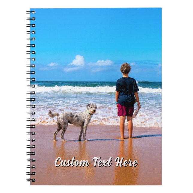 Cuaderno Personalizado de Fotos de Mascotas con Te (Frente)