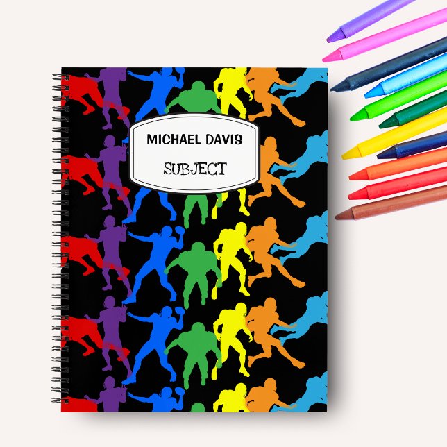 Cuaderno Personalizado de Fútbol Americano para Re (Subido por el creador)