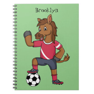 Cuaderno Personalizado de fútbol divertido y divertido
