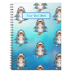 Cuaderno Personalizado De Gatito Gracioso
