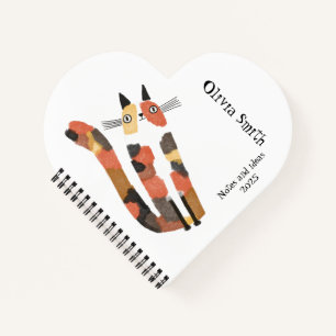 Cuaderno Personalizado de gato bonito