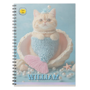 Cuaderno personalizado de gato mascota con foto