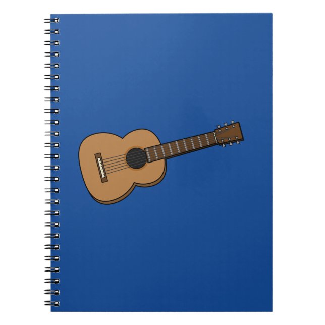 Cuaderno Personalizado de guitarra (Frente)