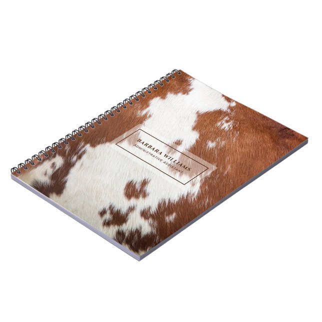 Cuaderno Personalizado de impresión de animales con aparien (Lado Izquierdo)