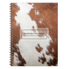 Cuaderno Personalizado de impresión de animales con aparien