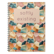Cuaderno personalizado de joyas | Pastel Geométric