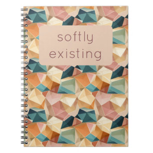 Cuaderno personalizado de joyas Pastel Geométric