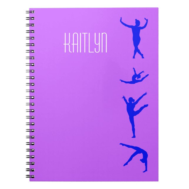 Cuaderno personalizado de la gimnasia de los (Frente)