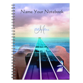 Cuaderno personalizado de la música de la guitarra