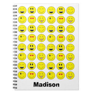 Cuaderno personalizado de las "emojis"