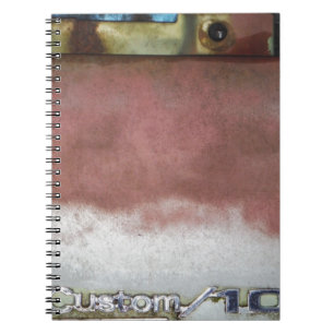 Cuaderno personalizado de lujo rosa y blanco