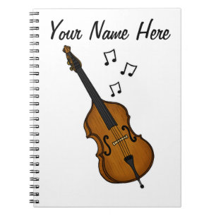 Cuaderno Personalizado de Maestros de Música de Música de D