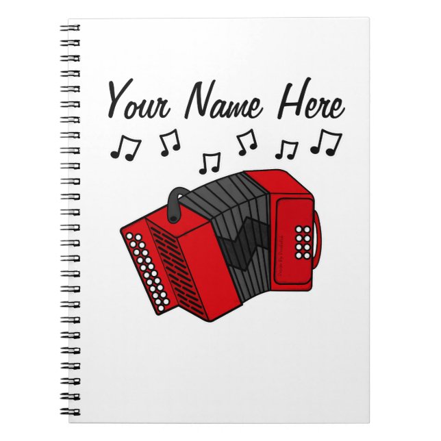 Cuaderno Personalizado de Maestros de Música Folclórica de  (Frente)
