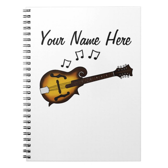 Cuaderno Personalizado de Maestros de Música Folclórica de  (Frente)