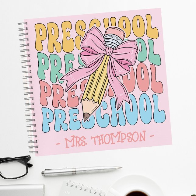 Cuaderno Personalizado De Maestros De Preescolar Personaliz (Subido por el creador)